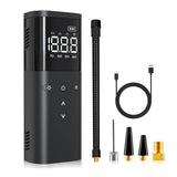 Hjemix | Bærbar trådløs bildekkpumpe luftkompressor - Praktisk gave