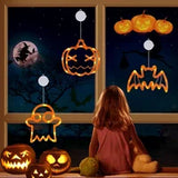 Hjemix | Halloween Dekorasjoner Vindu Lys