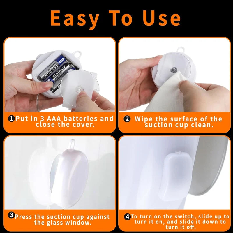 Hjemix | Halloween Dekorasjoner Vindu Lys