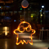 Hjemix | Halloween Dekorasjoner Vindu Lys