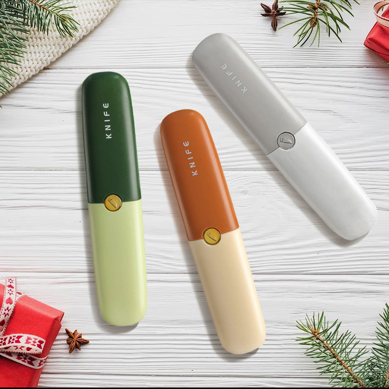 Hjemix | Bærbar liten 2 i 1 fruktkutter og skreller