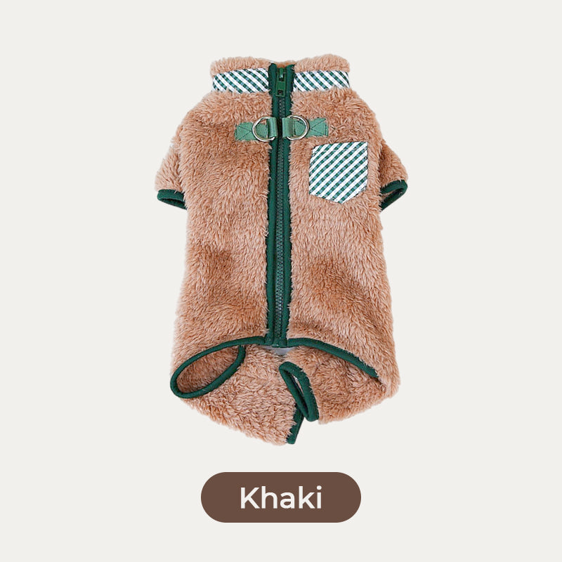 Hjemix | Koselig hundejakke med D-ringer