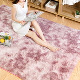 Hjemix | Gradient Color Plush Floor Mat