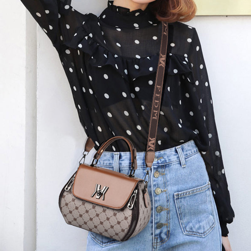 Hjemix | Motetrend Multifunksjonell Lær Crossbody Veske