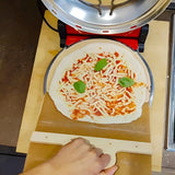 Hjemix | Premium Sliding Pizza Peel - Essensielt kjøkkenbakeverktøy