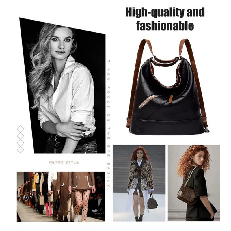 Hjemix | Stort kapasitet PU lær bøtteveske