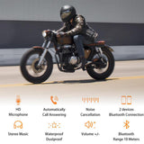 Hjemix | BT12 Motorsykkelhjelm Bluetooth Hodesett