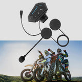 Hjemix | BT12 Motorsykkelhjelm Bluetooth Hodesett