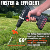 Hjemix | Teltplugger som kan skrus inn i bakken