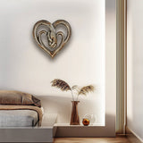 Hjemix | Harpiks Vinsnie Hjerteformet Håndtrykk Ornament