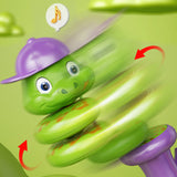 Hjemix | Tegneserie Dyre Form Slange Vridende Håndholdt Fløyte Leketøy