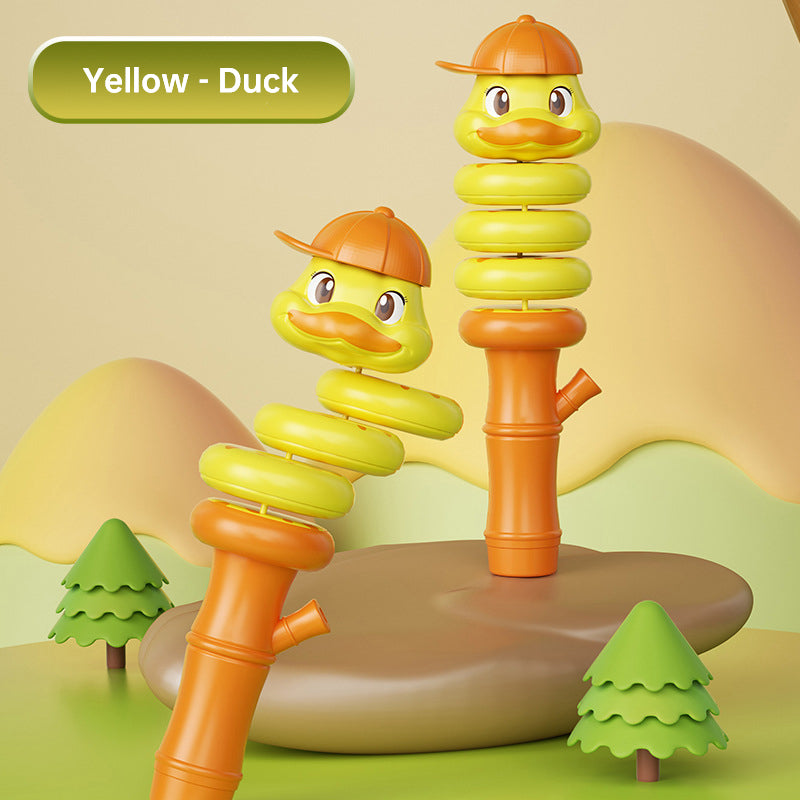 Hjemix | Tegneserie Dyre Form Slange Vridende Håndholdt Fløyte Leketøy