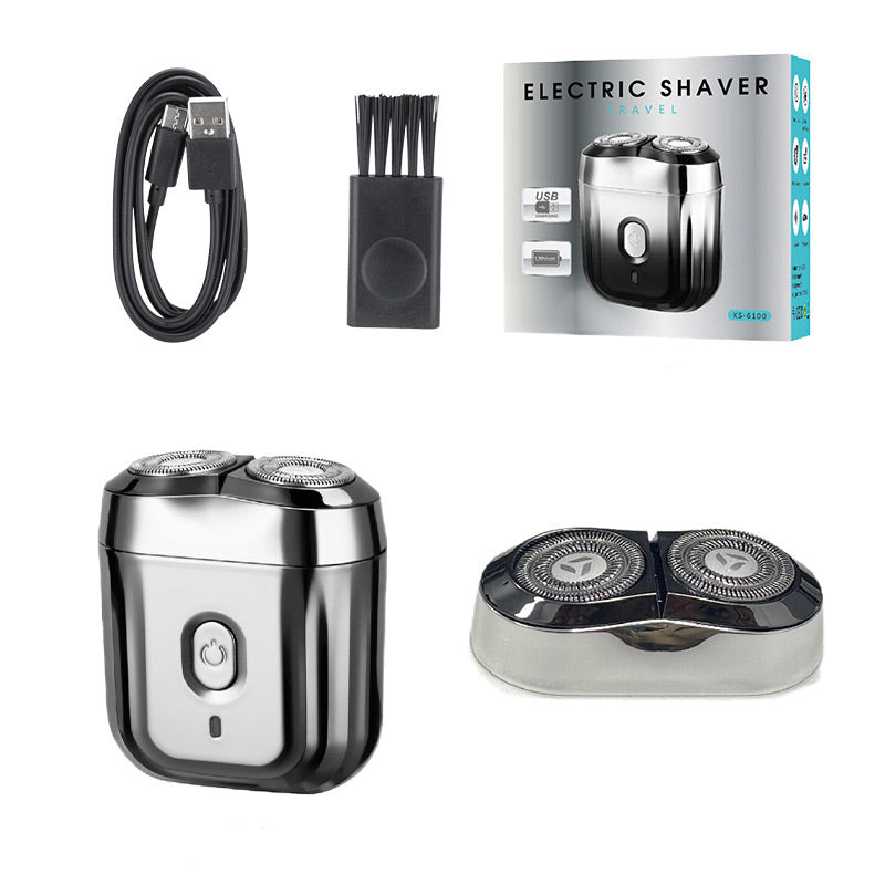 Hjemix | Mini Magnetisme Dual Hode Vanntett Elektrisk Barberhøvel