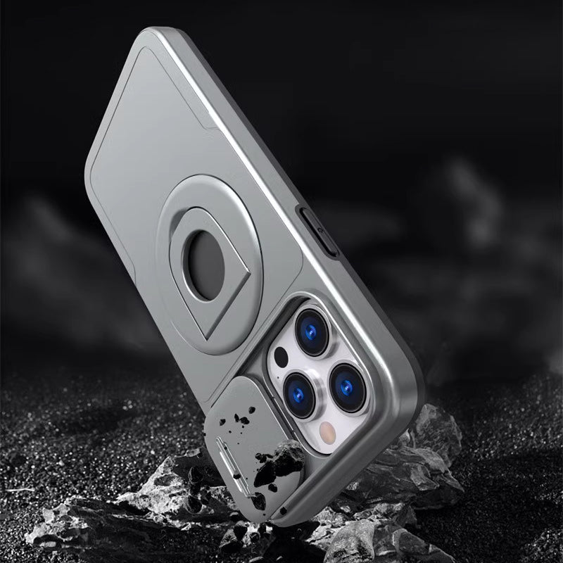 Hjemix | Støtbestandig beskyttelsesetui med stativ