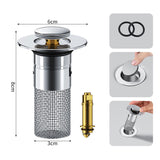 Hjemix | Gulvavløpsfilter i rustfritt stål