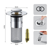 Hjemix | Gulvavløpsfilter i rustfritt stål