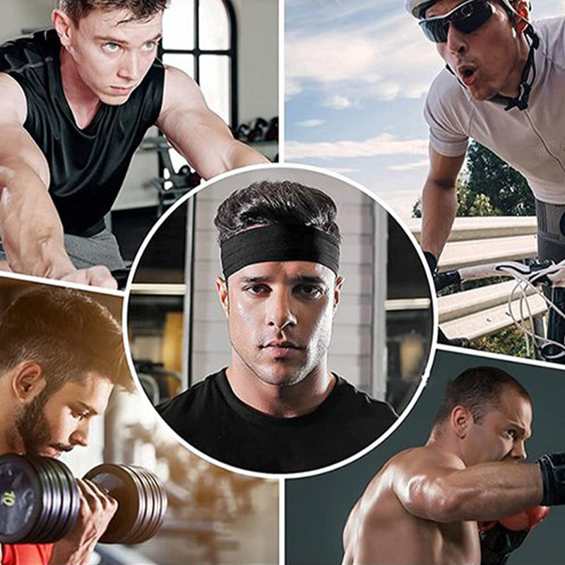 Hjemix | Elastisk Antiskli Enfarget Hodebånd