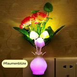 Hjemix | LED-nattlampe i form av simulerte blomster med intelligent styring for soverommet