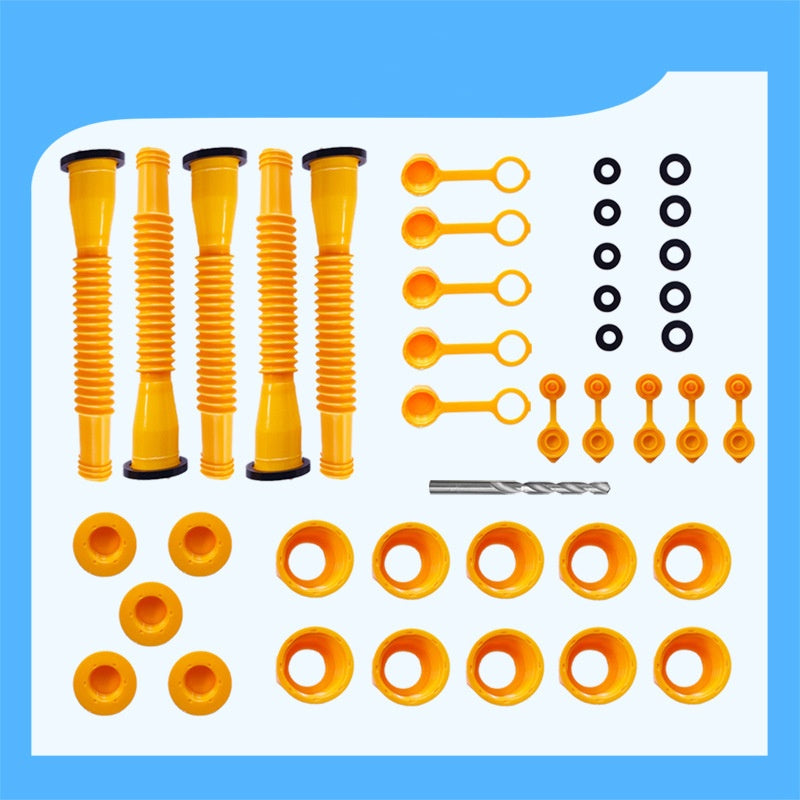 Hjemix | Gjengede rør med sekskantmutter