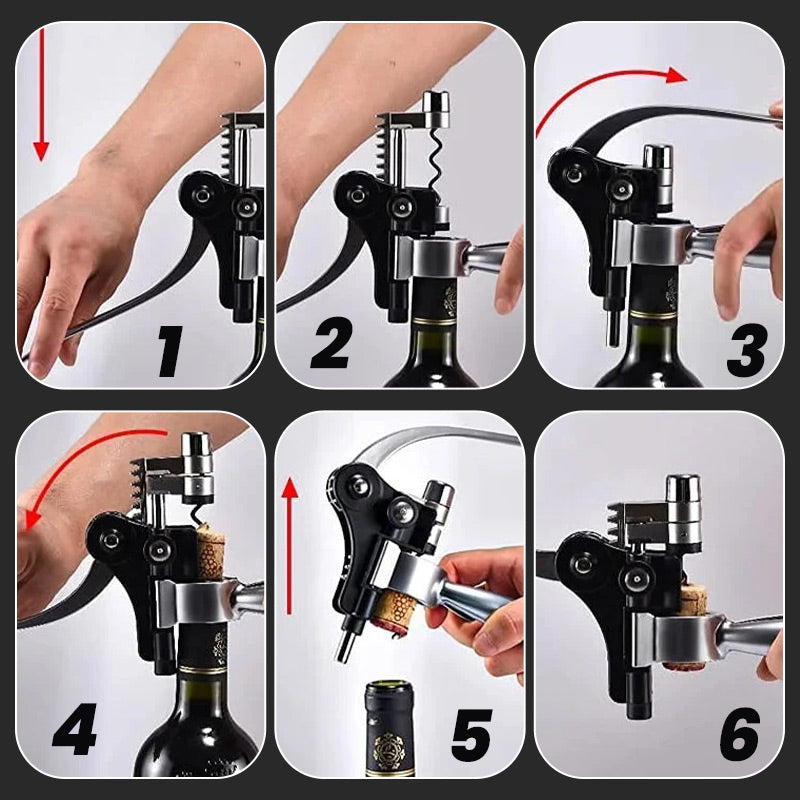 Hjemix | Premium bærbar vinkorkåpner