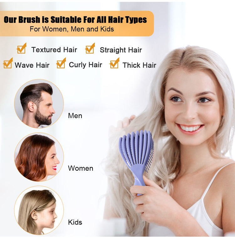 Hjemix | Hollow Out Smooth Hair Fluffy Comb