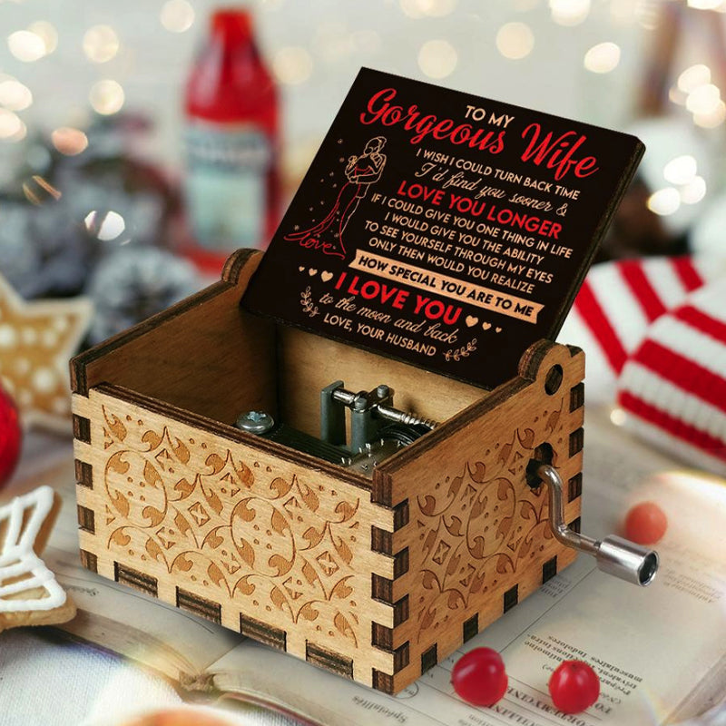 Hjemix | Vintage mekanisk spille sylinder med håndsveiv