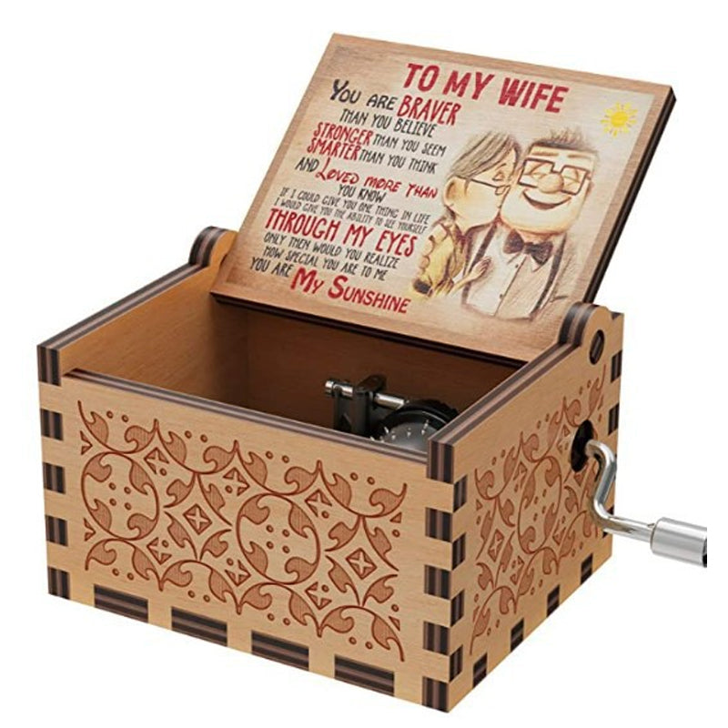 Hjemix | Vintage mekanisk spille sylinder med håndsveiv