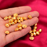 Hjemix | Små gullklumpede ornamenter