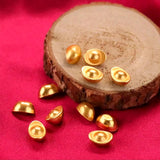 Hjemix | Små gullklumpede ornamenter