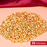 Hjemix | Små gullklumpede ornamenter