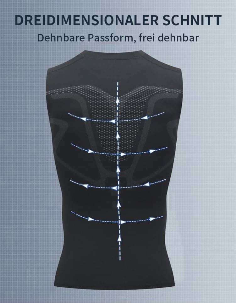 Hjemix | 🔥2024 Ny versjon Ionic Shaping ermeløs skjorte uten ermer