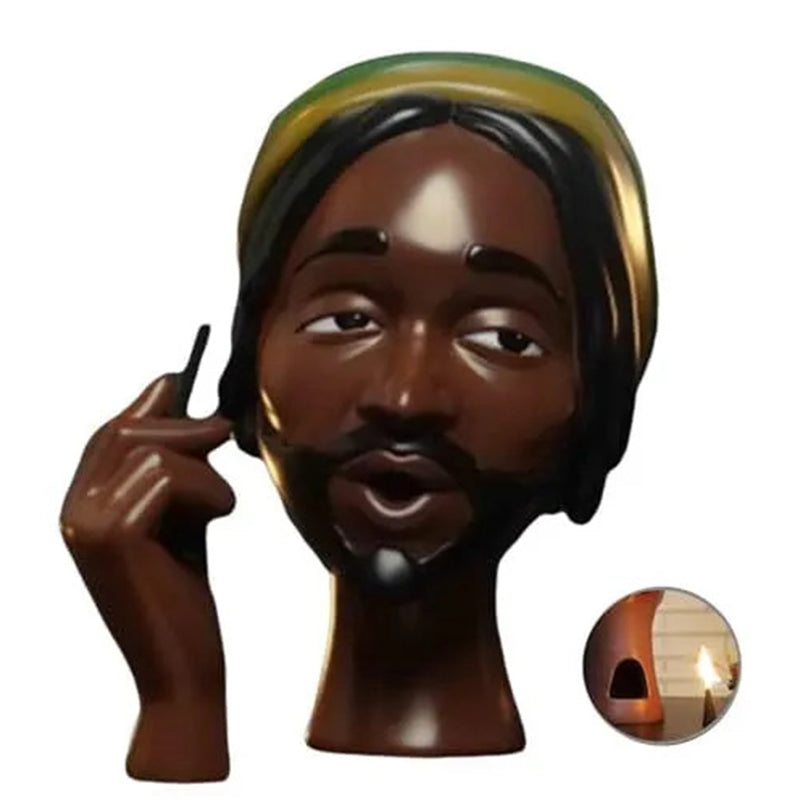 Hjemix | Unik Hodeformet Røkelsbrenner