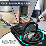 Hjemix | Magnetisk telefonveske med 360° roterende stativ for Samsung Z fold & flip 6/5/4/3