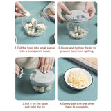 Hjemix | Håndholdt grønnsakskjærer til husholdningsbruk