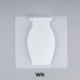 Hjemix | Avtagbar, stansefri vase dekorasjon av silikon for veggmontering