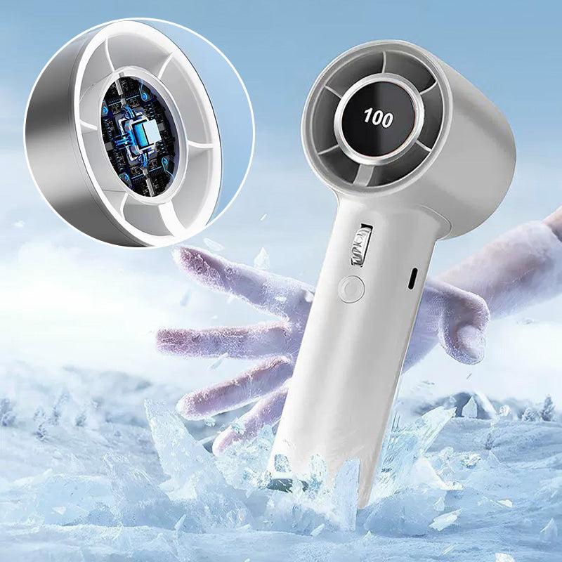 Hjemix | Bærbar oppladbar håndholdt vifte