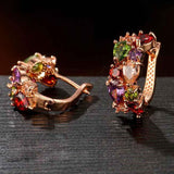 Hjemix | Øredobber, armbånd, halskjeder eller ringer med farget zirkon til damer