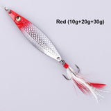 Hjemix | Realistisk 3D flytende fiskebait sett med 3 krokker