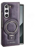 Hjemix | Premium PU lær magnetisk deksel med stativ for Samsung Fold 3/4/5/6