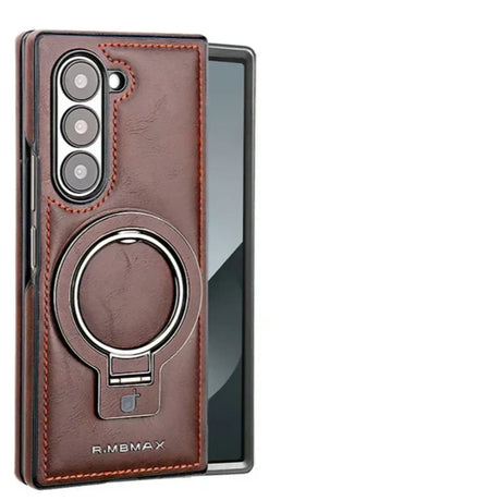 Hjemix | Premium PU lær magnetisk deksel med stativ for Samsung Fold 3/4/5/6