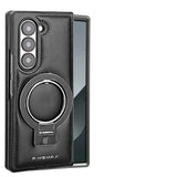 Hjemix | Premium PU lær magnetisk deksel med stativ for Samsung Fold 3/4/5/6