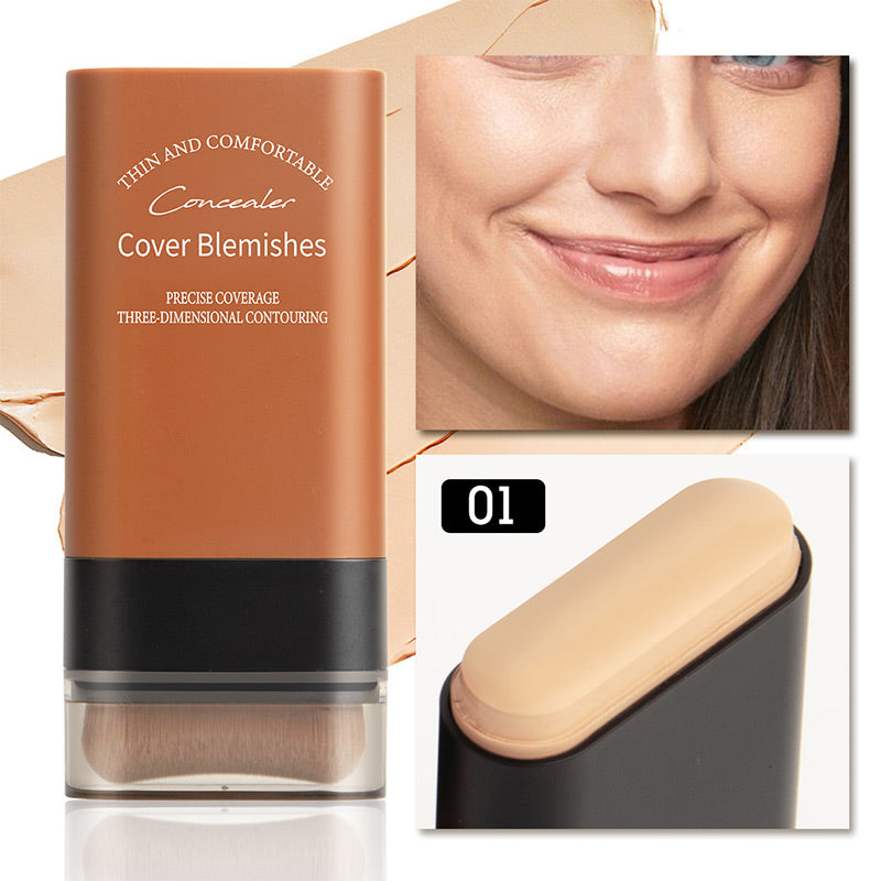 Hjemix | ✨2025 for Best Hydrating Lightweight Foundation Stick with Brush