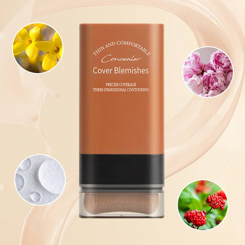 Hjemix | ✨2025 for Best Hydrating Lightweight Foundation Stick with Brush