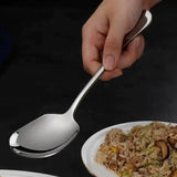 Hjemix | Firkantet skje i rustfritt stål