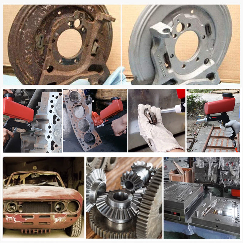 Hjemix | Transportabel Pneumatisk Sandblåsepistol
