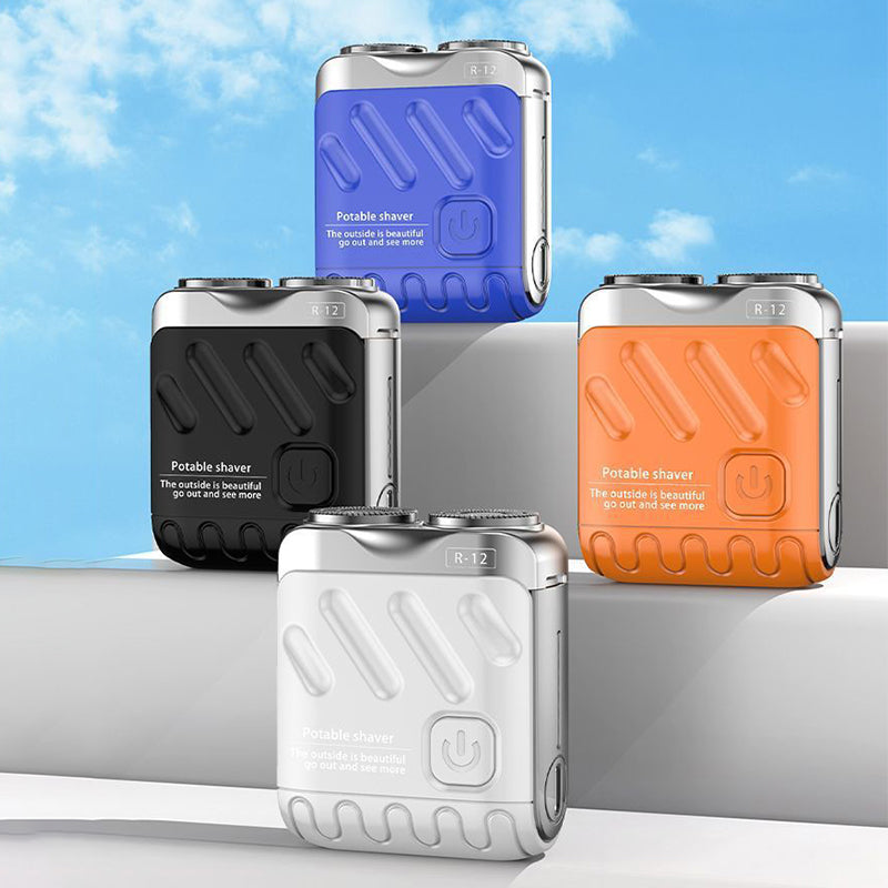 Hjemix | Bærbar Mini Rotary elektrisk barbermaskin for menn