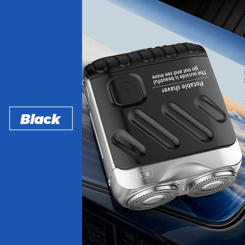 Hjemix | Bærbar Mini Rotary elektrisk barbermaskin for menn