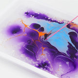 Hjemix | Marmorering av akvarellmaling for kunst