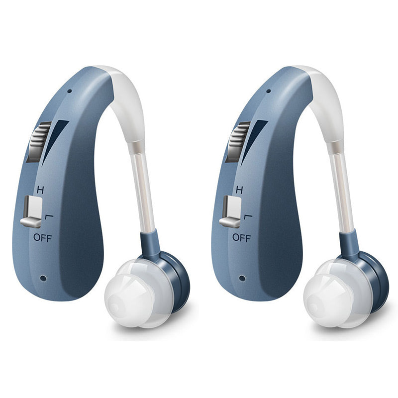 Hjemix | USB oppladbare Bluetooth høreapparat hodetelefoner for eldre