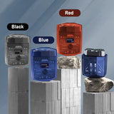 Hjemix | Gjennomsiktig Mini Elektrisk Barberhøvel med Lavt Støynivå